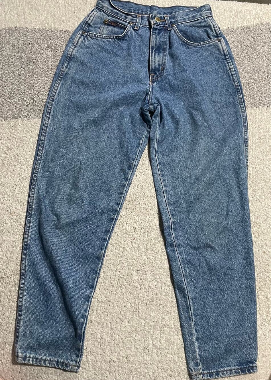 Vintage Chic Jeans Womens 8P modern 2-4 Petite High Waist Mom Style Made in USA